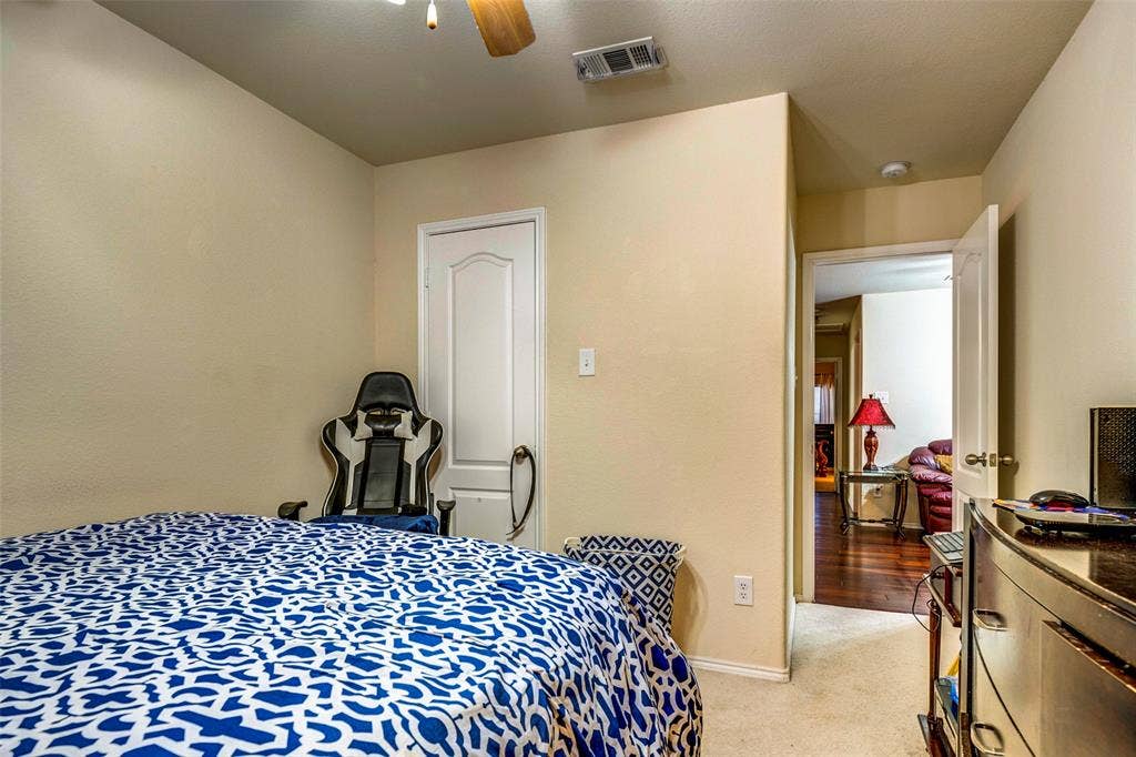 1040 Lucy Lane, Allen, TX 75013 White interior door with paneling
