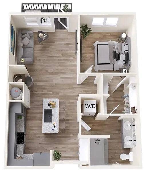 2232 Empire Central Drive, #207, Dallas, TX 75235 Up to 8 weeks free on selected units.