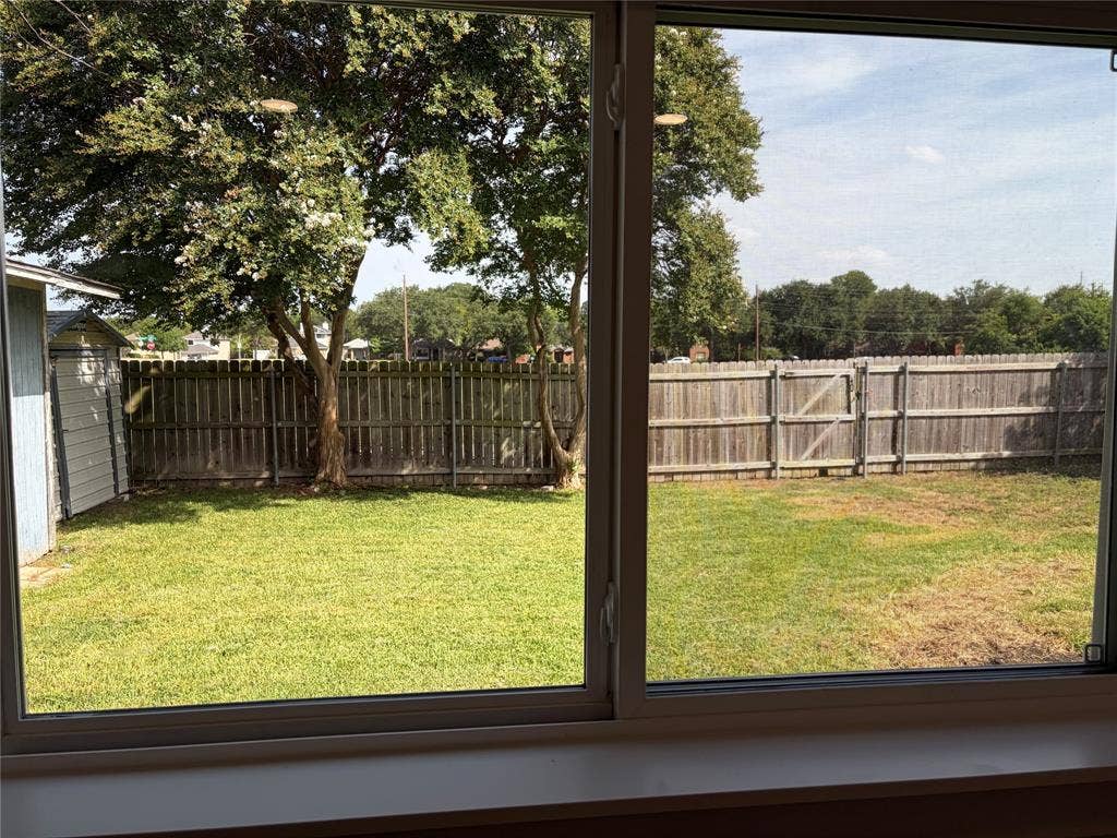 1006 Heritage Drive, Garland, TX 75043 View from Guest Room 1