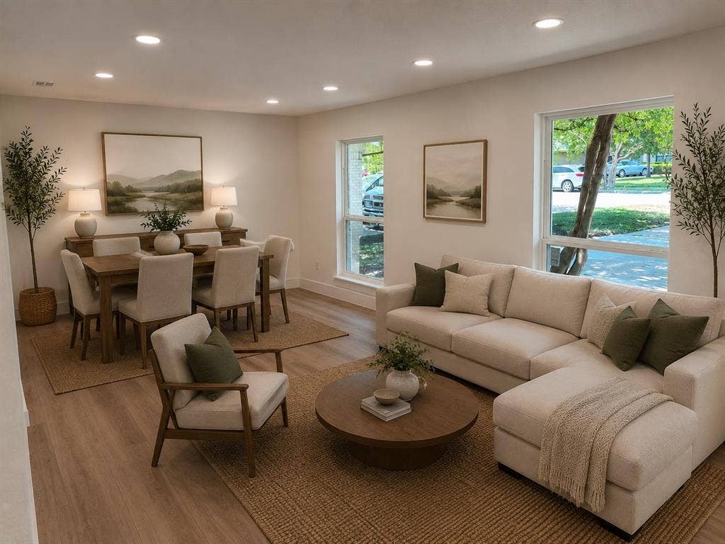 1006 Heritage Drive, Garland, TX 75043 Virtual Staging