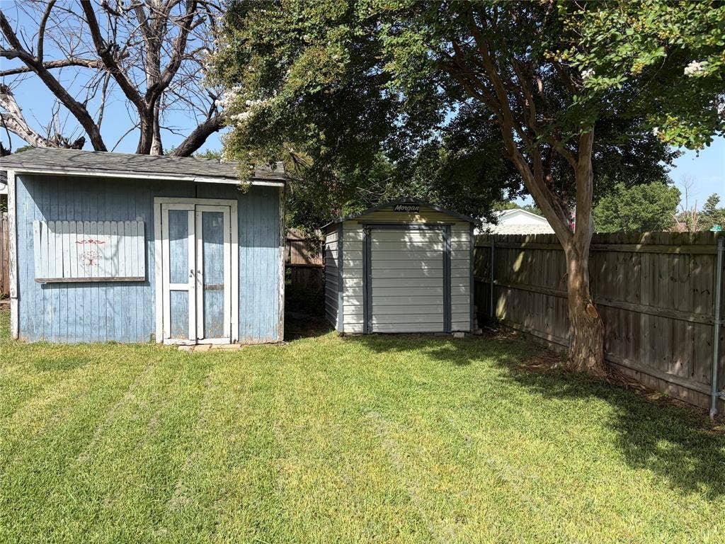 1006 Heritage Drive, Garland, TX 75043 Two Storage Sheds