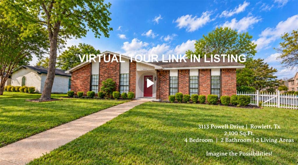 3113 Powell Drive, Rowlett, TX 75088 3113 Powell Drive, Rowlett, TX 75088