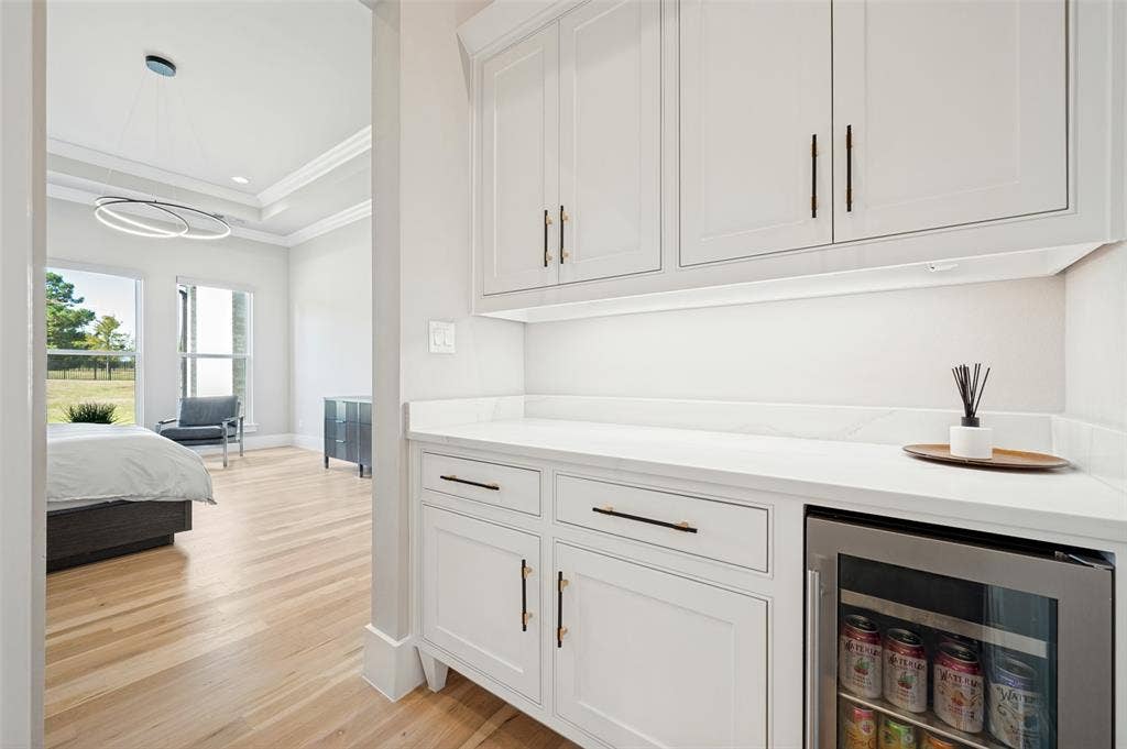 360 Crosswood Creek Court, Celina, TX 75009 Primary Bedroom Coffee Bar