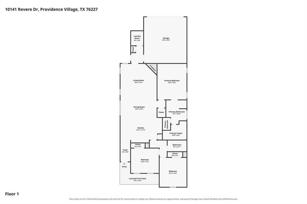 10141 Revere Drive, Providence Village, TX 76227 10141 Revere Drive, Providence Village, TX 76227
