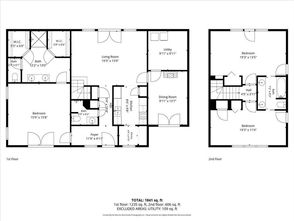 1106 Scenic Drive, Granbury, TX 76048 Floor plan