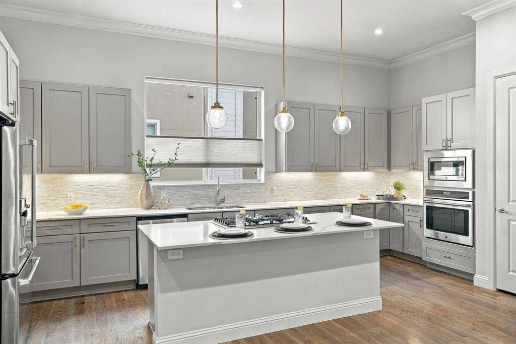 Kitchen on second level