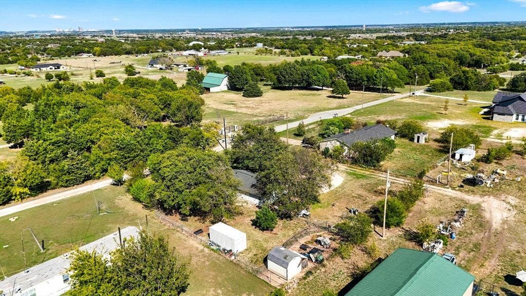 1320 Apple Lane, Midlothian, TX 76065 Expansive acreage featuring mature trees, diverse vegetation, open grassy areas