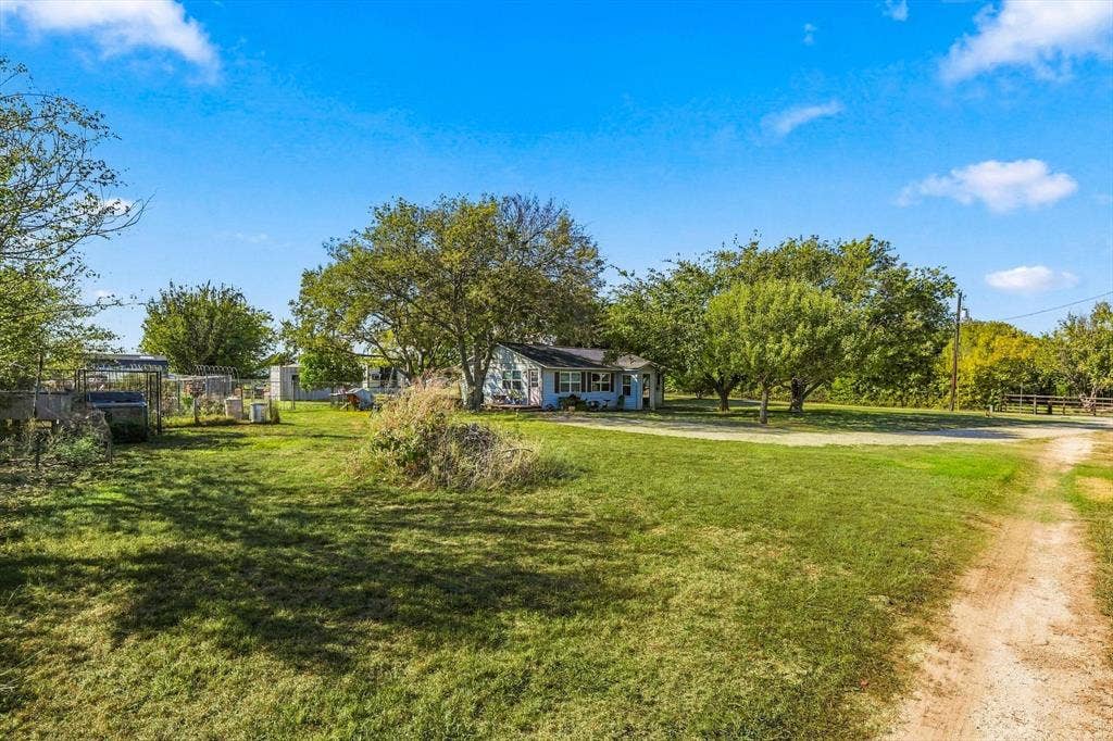 1320 Apple Lane, Midlothian, TX 76065 View of home from Southeast Property Corner.