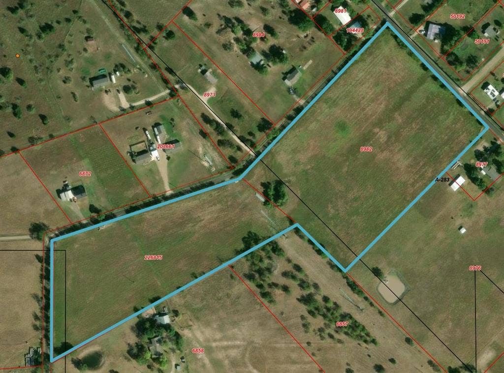 7697 County Road 4094, Scurry, TX 75158 Assessor's Map. Displaying the property boundary and surrounding parcels