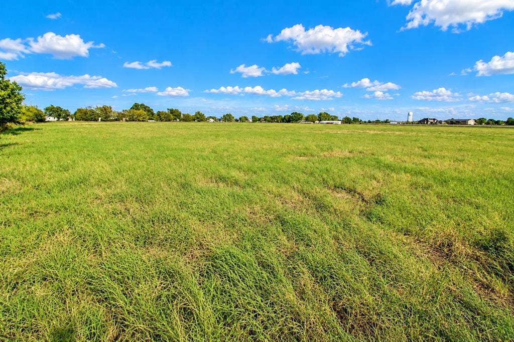 7697 County Road 4094, Scurry, TX 75158 Expansive open acreage featuring level topography and mature perimeter trees