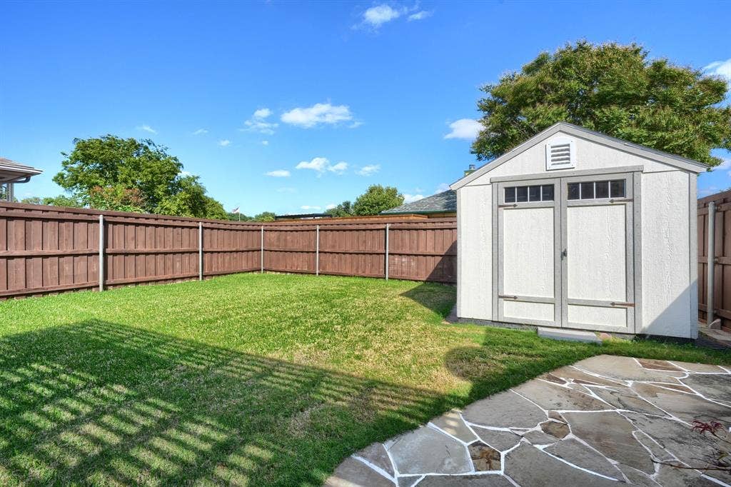 446 Phillips Drive, Coppell, TX 75019 Storage Shed