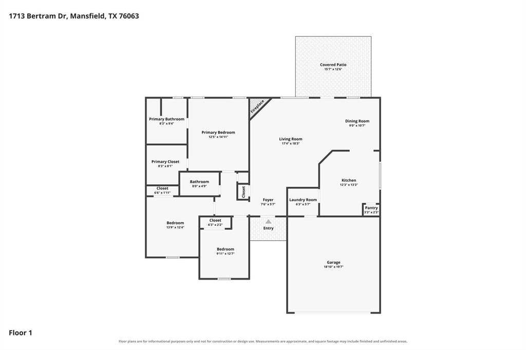 1713 Bertram Drive, Mansfield, TX 76063