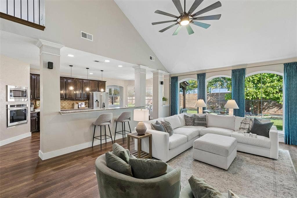 11224 Nantucket Court, Frisco, TX 75035 Open Living Floor Plan