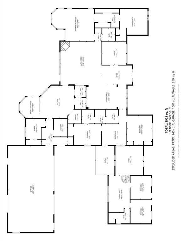 117 Redtail Court, Weatherford, TX 76088 Floor plan