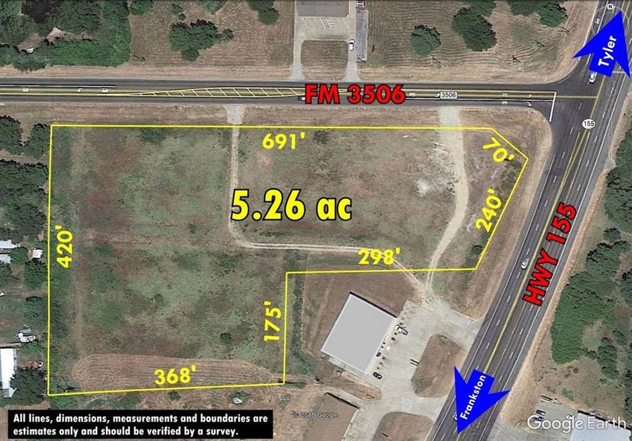 Property photo for 7900 Hwy 155, Coffee City, TX