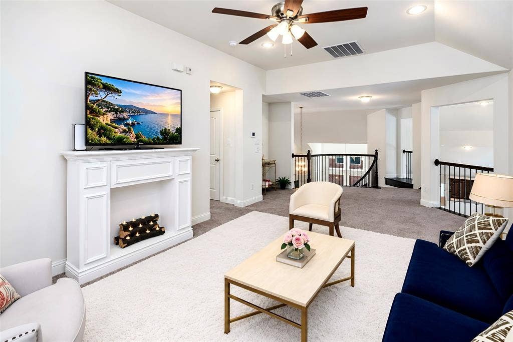 4824 Cedar Creek Drive, McKinney, TX 75070 Upstairs Gameroom