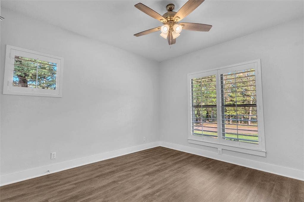 239 Colonial Drive, Mabank, TX 75156 Bedroom 3 could serve as a perfect home office with its view of one of the golf course lakes