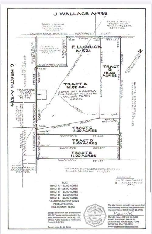 Property photo for tract b Hcr-3110, Penelope, TX