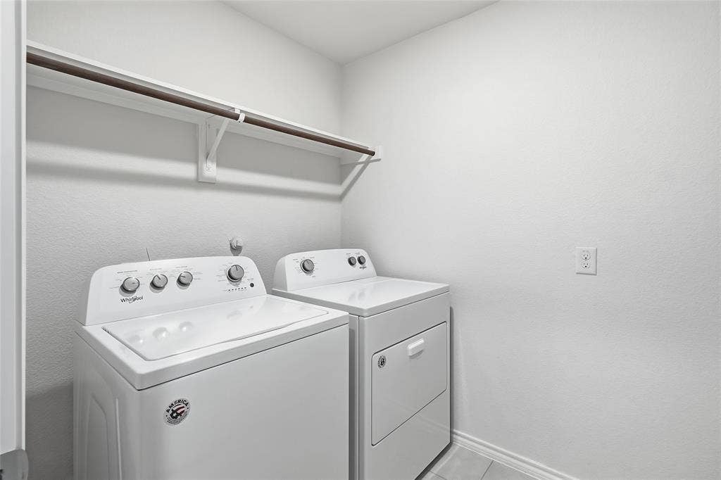 2316 French Street, Fate, TX 75189 Separate utility room with drying rack