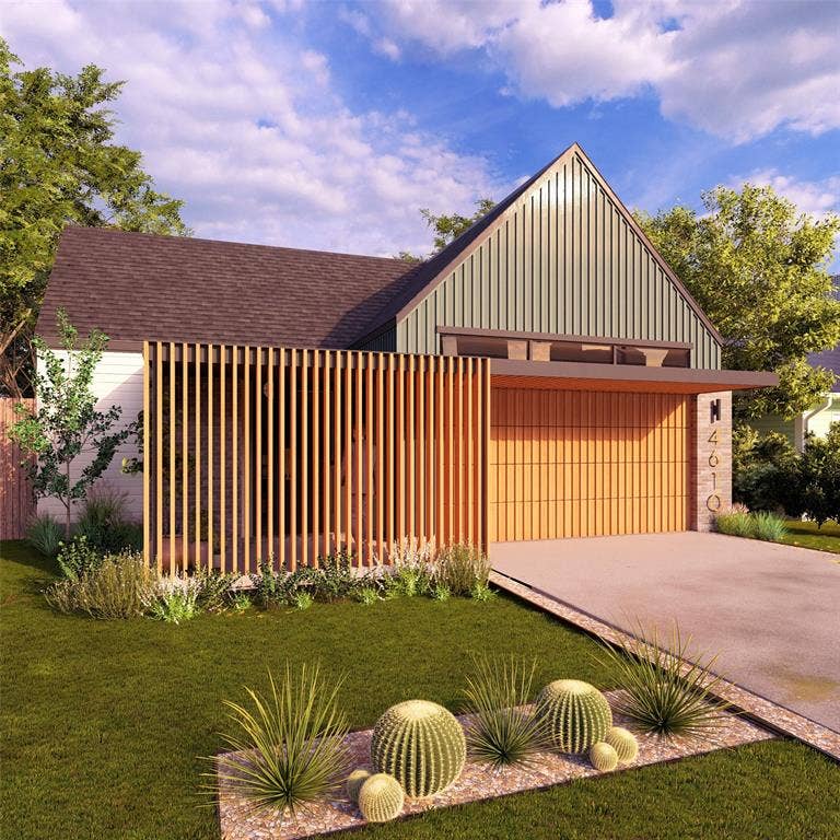 2626 Fernwood Avenue, Dallas, TX 75216 Rendering of the Front of the house