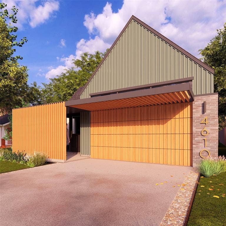 2626 Fernwood Avenue, Dallas, TX 75216 Rendering of the Front of the house