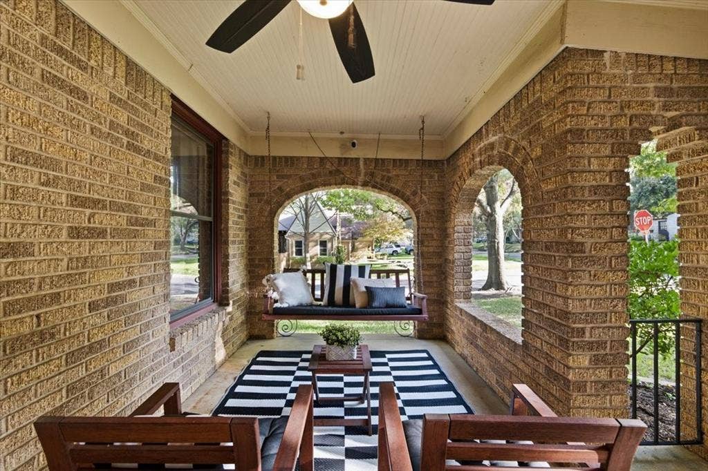 Front Corner Porch