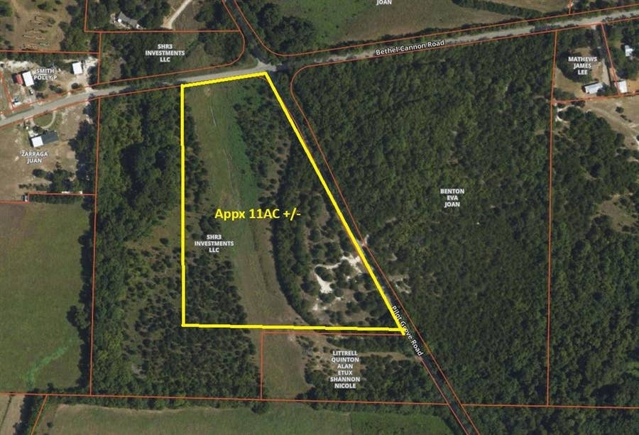 Property photo for 11AC Pilot Grove Road, Whitewright, TX