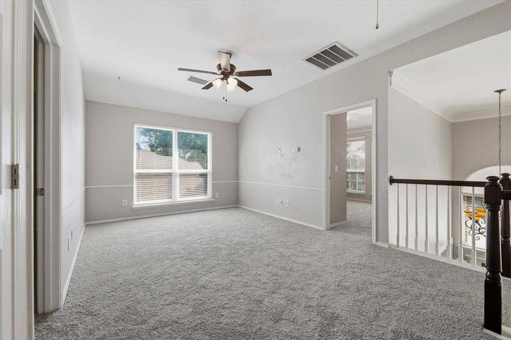 carpet installed  August 2026; 16 seer HVAC for second floor  all rooms upstairs have ceiling fans and blinds