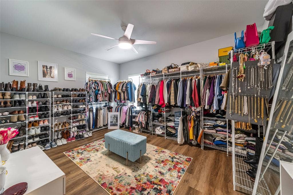 3724 Crane Street, Dallas, TX 75212 Bedroom being used as huge closet