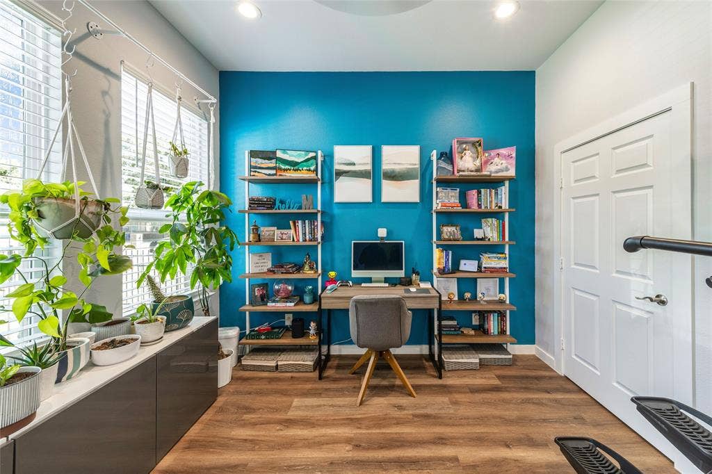 3724 Crane Street, Dallas, TX 75212 Bedroom being used as an office