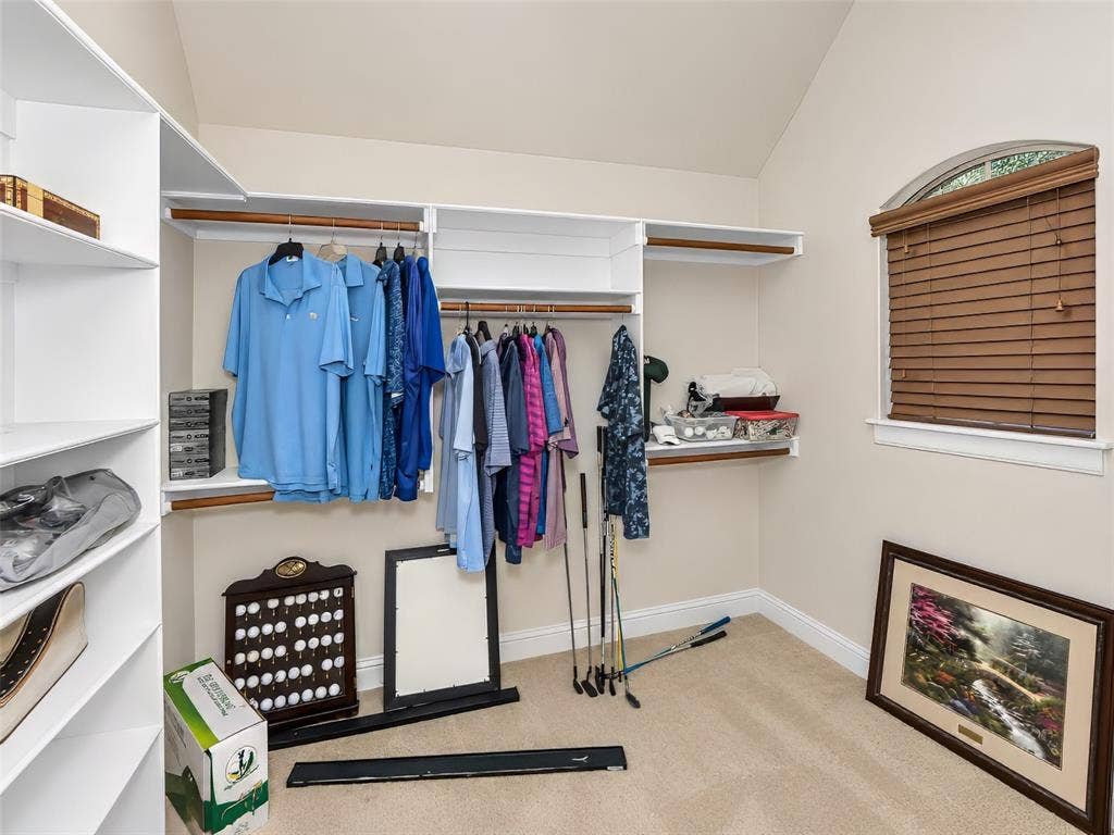 6620 Cedar Grove Drive, North Richland Hills, TX 76182 A large walk in closet off an upstairs bedroom is almost large enough to be a room all by itself!