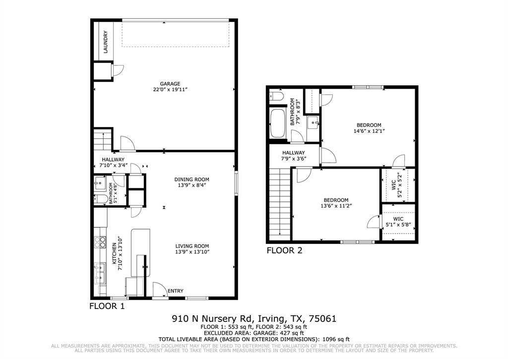 910 N Nursery Road, Irving, TX 75061 910 N Nursery Road, Irving, TX 75061