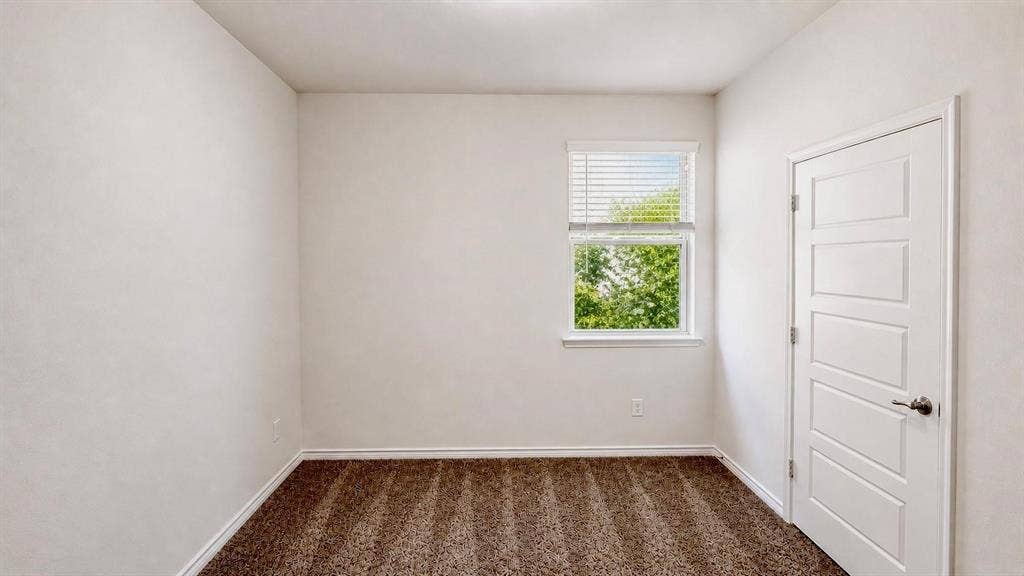 Pristine carpet in each bedroom