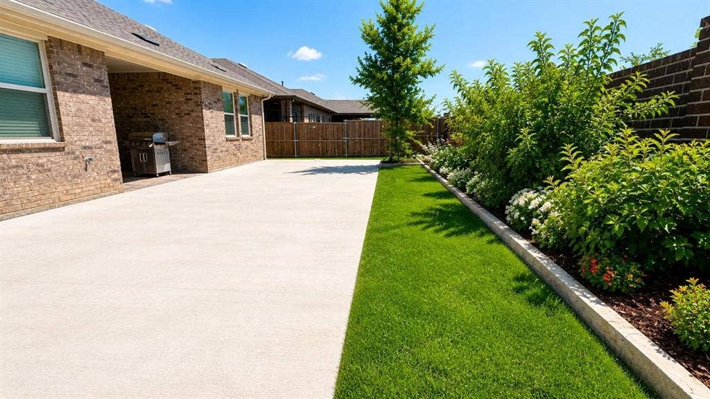 Outdoor living area, great for grilling and entertaining