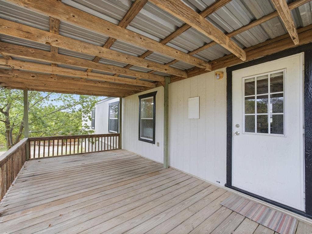 4113 Goliad Drive, Granbury, TX 76048 10x20 covered deck overlooking the awesome backyard