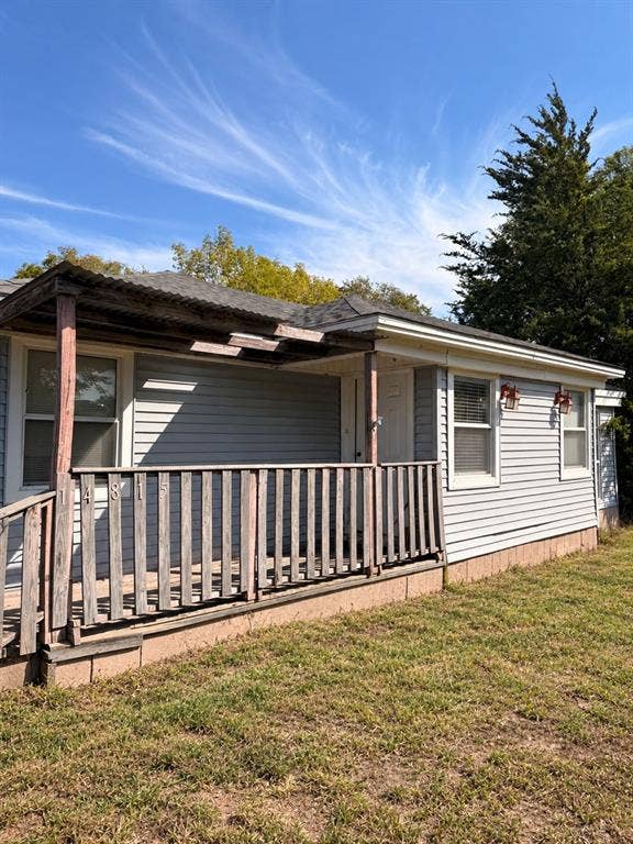 14833 Fm 2756, Farmersville, TX 75442 Blue home 3 bedrooms