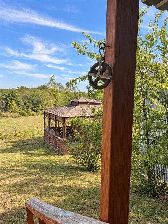 14833 Fm 2756, Farmersville, TX 75442 view from front house side porch, gazebo