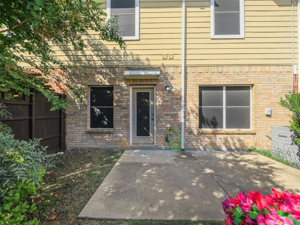 Your private, fenced backyard and patio.
