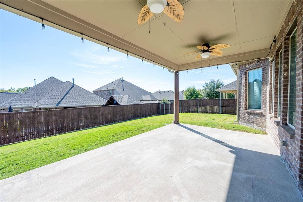908 Birchwood Drive, Wylie, TX 75098 20X12 Extended Patio with Gas Drop