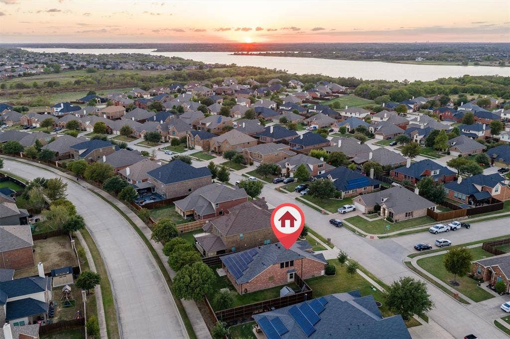 3014 Aurora Mist Drive, Little Elm, TX 75068 Close to Lake Lewisville, trails and the community pool.