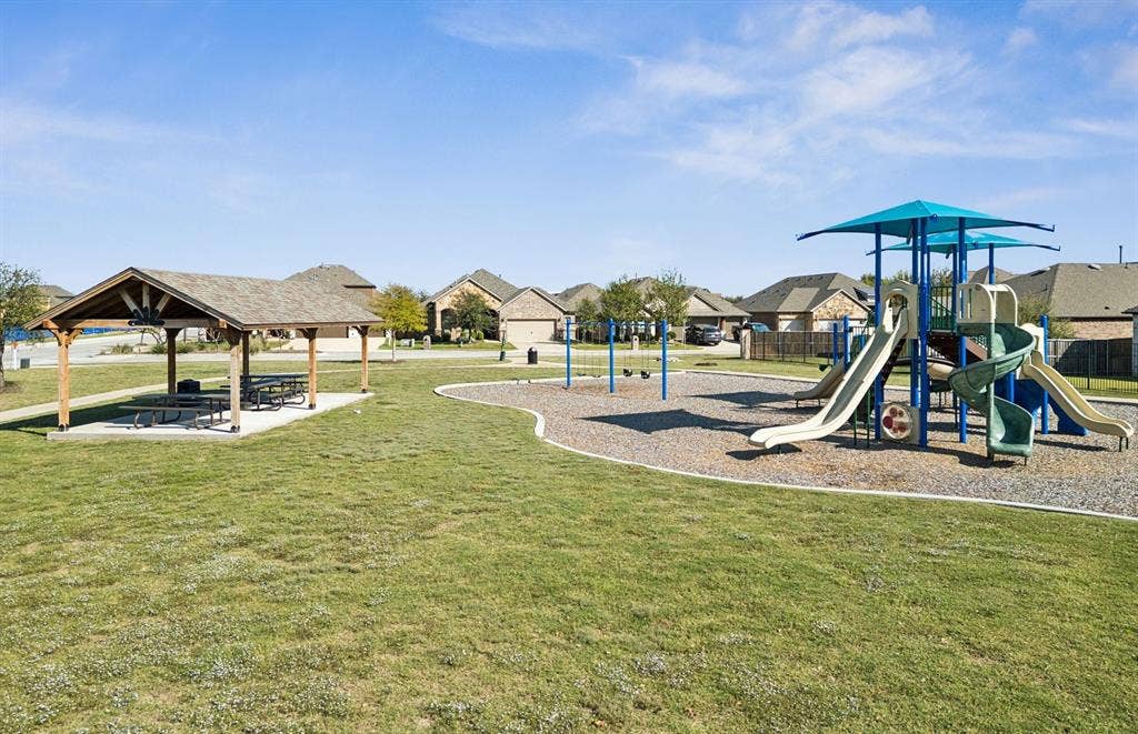 1412 Kadynce Lane, Anna, TX 75409 Covered seating my the playground
