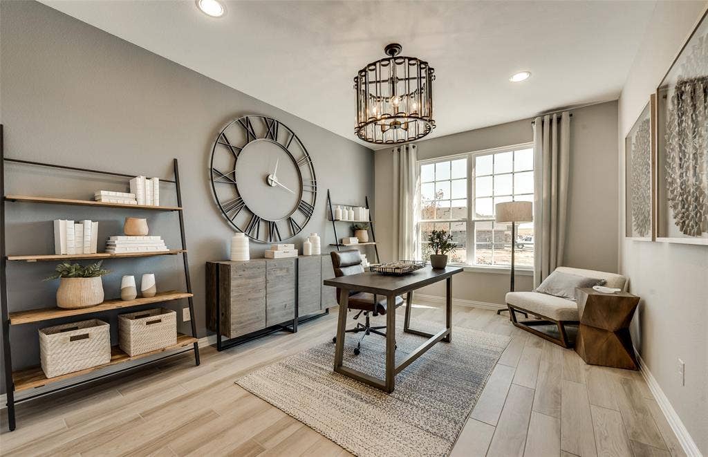 1412 Kadynce Lane, Anna, TX 75409 *Model Representation - Spacious secondary bedroom with large windows