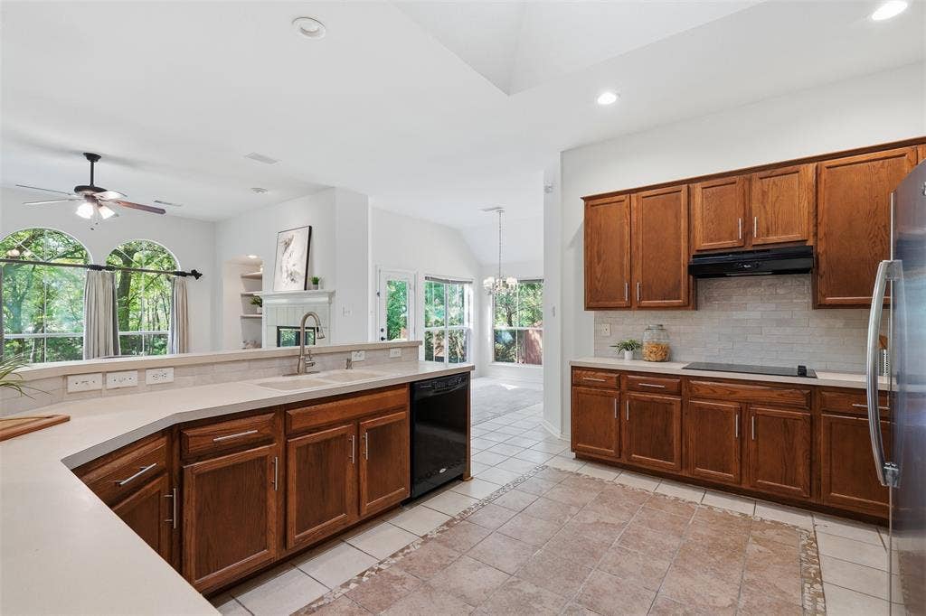 2902 Glen Hollow Court, McKinney, TX 75072 Kitchen features so much counter space and cabinetry PLUS TWO pantries!