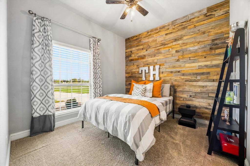 232 Branding Iron Court, Royse City, TX 75189 4th bedroom includes spacious walk in closet and ensuite full bath