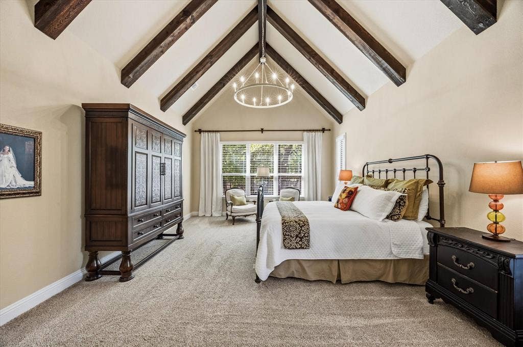 232 Branding Iron Court, Royse City, TX 75189 Private owners suite includes cathedral ceiings and sitting area!