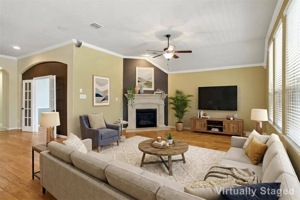 8301 Rock Valley Drive, Rowlett, TX 75089 VIRTUALLY STAGED.