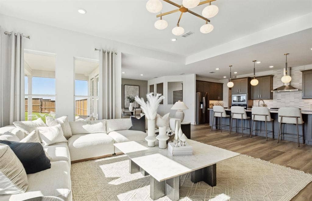 1500 Xavier Street, Anna, TX 75409 *Model Representation - Gathering room with view of main living areas