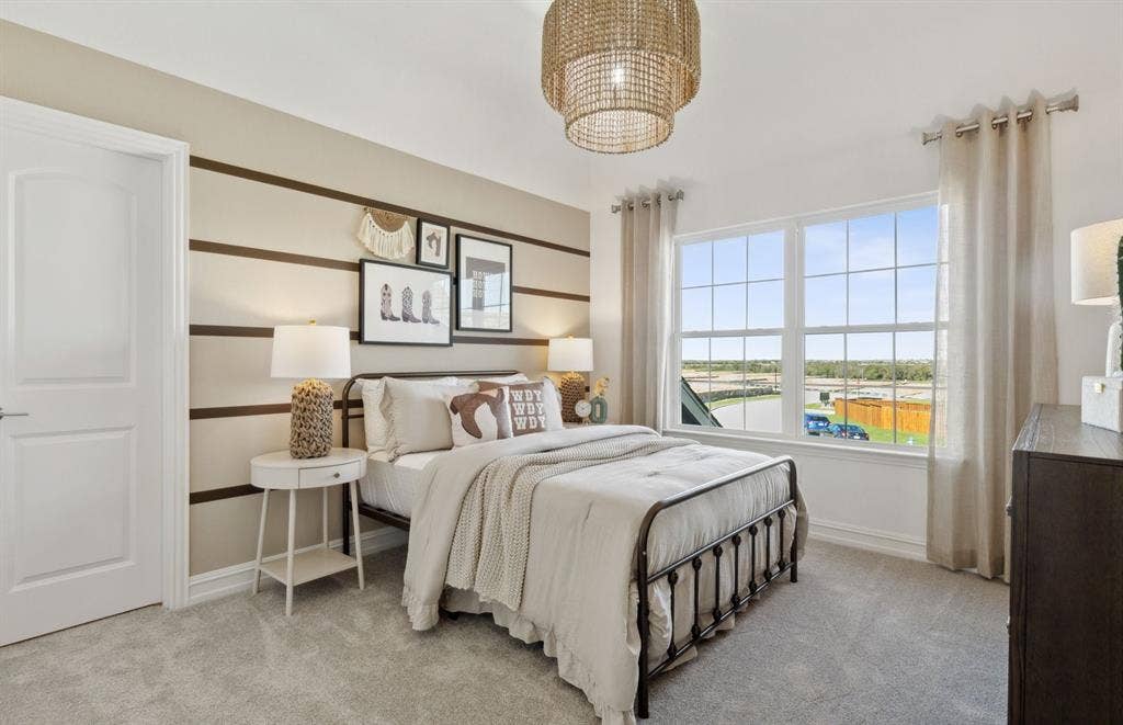 1500 Xavier Street, Anna, TX 75409 *Model Representation - Spacious secondary bedroom with large windows