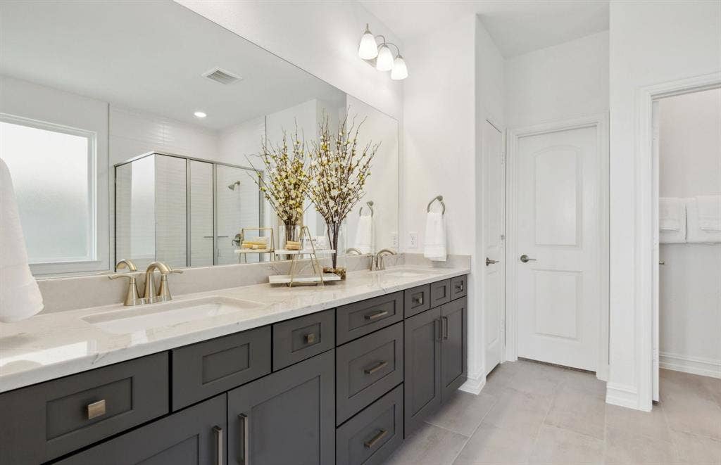 1500 Xavier Street, Anna, TX 75409 *Model Representation - Owner's private bath with double vanity