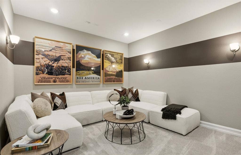 1500 Xavier Street, Anna, TX 75409 *Model Representation - Optional media room on second level